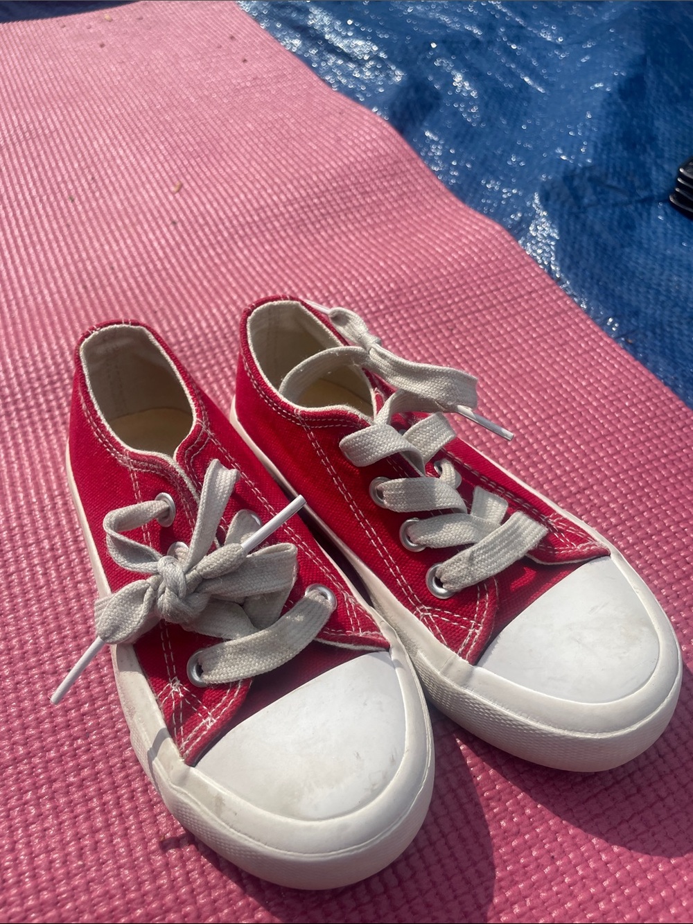 Red Kids Sneakers